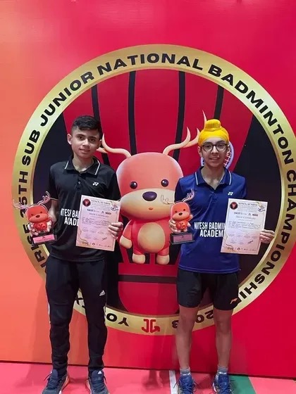 Jagsher Singh Khangurra & Dev Ruparelia in tournament action